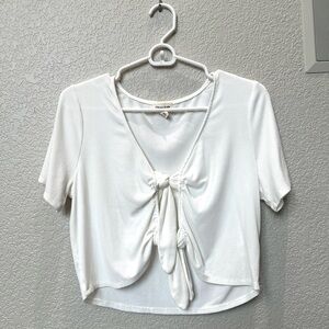 Open Edit Front Tie Top